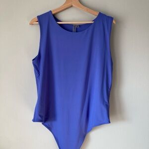 Design Lab Lord & Taylor Purple Sleeveless Top